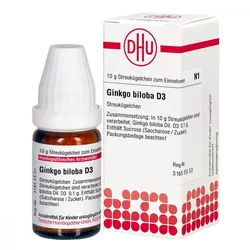 Ginkgo Biloba D3 Globuli