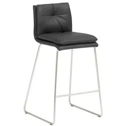 Mayer Sitzmöbel Barhocker »1231«, BxHxT: 48,5 x 90 x 51,5 cm, grau