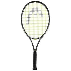 Head Kinder-Tennisschläger IG Speed JR 25in (9-12 Jahre) 2024 schwarz/grau - besaitet