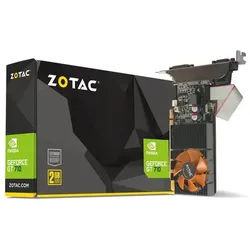GeForce GT 710 Low Profile - 2GB GDDR3 RAM - Grafikkarte