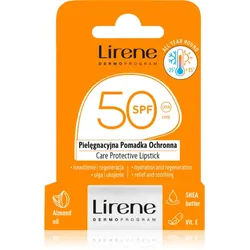 Lirene Care Protective Lipstick schützendes Lippenbalsam mit feuchtigkeitsspendender Wirkung SPF 50 4.6 g