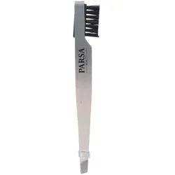 PARSA Beauty Pinzette mit Augenbrauenbürstchen
