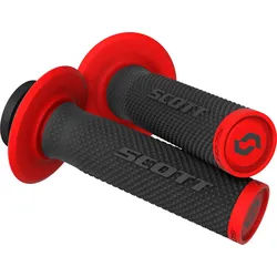 Scott SX II Lock-On Griffe + Cam-Set, schwarz-rot
