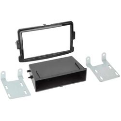 2-DIN RB mit Fach Dacia, Opel, Renault piano schwarz