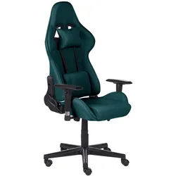 Beliani Bürostuhl Polyester Grün Warrior , Textil , 62x122x62 cm , Büromöbel, Bürostühle, Gaming-Sessel