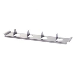 All Grill Gasgrill Allgrill Kartoffelhalter Potato Rack aus Edelstahl 30 x 8 x 4,5 cm