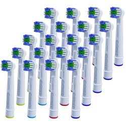 OneBuy24 - Aufsteckbürsten für viele elektrische Zahnbürsten von Dontodent 20 St weiss