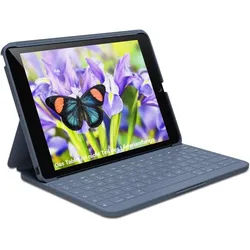 Logitech Rugged Lite Tastatur für iPad 7, 8, 9. Gen. – Deutsch (920-011681) iPad-Tastatur blau
