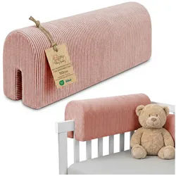 Totsy Baby Bettschutzgitter Bettkantenschutz Kinderbetten - Schutz Bettrahmen rosa 50 cm