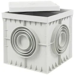 ADELID Sensor, Revisionsschacht Kontrollschacht 300x300x300mm Deckel Hofablauf