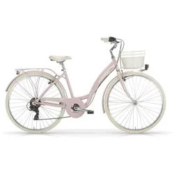 MBM Cityrad NEW Primavera 28 Zoll, 6 Gang Shimano, Kettenschaltung rosa