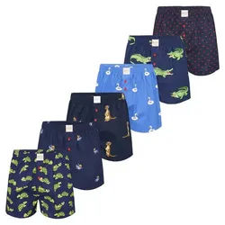 Phil & Co. Boxer Prints (6-St) unterhose unterwäsche boxershort bunt XXL