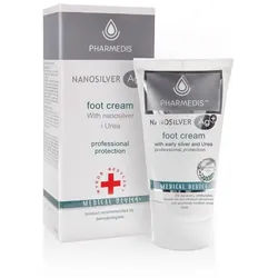 Fußcreme mit Nanosilber und Urea Pharmedis 50 ml Unisex