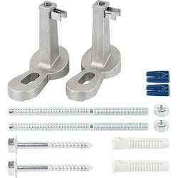 Grohe Wandwinkel Rapid SL 38558 für WC-Elemente Vorwandmontage, 2 Stück - 3855800M