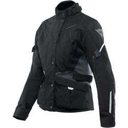 Dainese Tempest 3 D-Dry Damen Motorrad Textiljacke, schwarz-grau, Größe 50