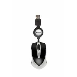 Verbatim Go Mini Optical Travel kabelgebundene Maus - Schwarz