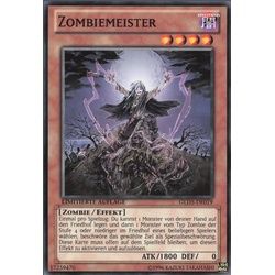 ReCollectibles Sammelkarte YuGiOh Karte Zombiemeister deutsch, Yu-Gi-Oh! Karte GLD5-DE019 Common weiß