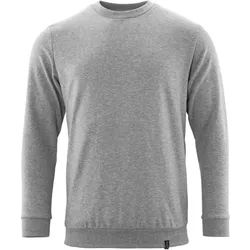 Sweatshirt "20284" Crossover - 6XL - grau-meliert
