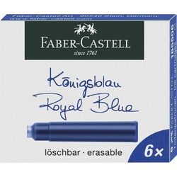 Faber-Castell Füllfederhalter FABER-CASTELL Tintenpatronen Standard, königsblau