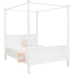 Himmelbett Marilou in Weiß ca. 140x200cm