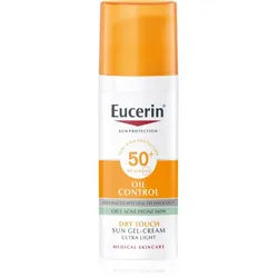 Eucerin Sun Oil Control schützende Gel-Creme für das Gesicht SPF 50+ 50 ml