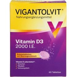 VIGANTOLVIT 2000 I.E. Vitamin D3 Brausetabletten