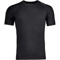 Ortovox Herren 145 ULTRA SHORT SLEEVE black raven - L