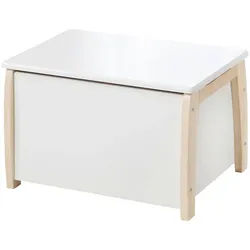Roba Spielzeugtruhe , Weiß , Holzwerkstoff , 56x35x39.5 cm , Kinder- & Jugendzimmer, Kindermöbel, Kindersitzmöbel & -tische, Kinderstühle