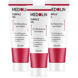 Medolin® Fußpilz Gel 3er Set 3x30 ml