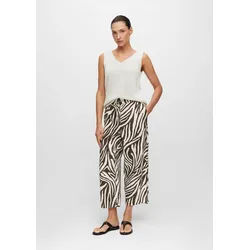 s.Oliver Culotte Hose Hose mit elastischem Bund und Eingrifftaschen bunt 36