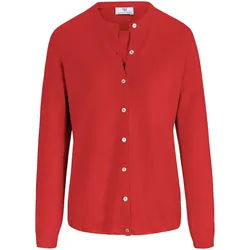 Twinset aus 100% Schurwolle Pure Tasmanian Wool Peter Hahn rot