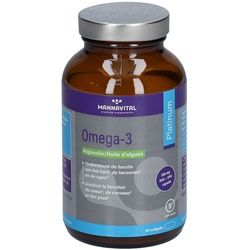 Mannavital Omega-3 Algenöl Platinum vegan