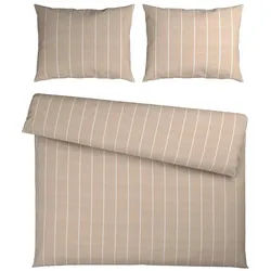 Bettwäsche Tyline XXL Beige ca. 200x220cm