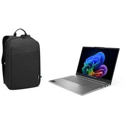 Lenovo IdeaPad Pro 5 16 R7-32GB-512GB + Rucksack AMD Ryzen AI 7 350 Prozessor 2,00 GHz bis zu 5,00 GHz, Ohne Betriebssystem, 1 TB SSD M.2 2242 PCIe 4.0 TLC, 16 Inch, Luna Grey