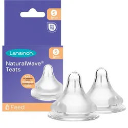 Lansinoh NaturalWave Trinksauger Slow 2 St.