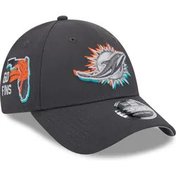 New Era, Herren, Cap, 9Forty Stretch Cap NFL 2024 DRAFT Miami Dolphins, Grau, (One Size)