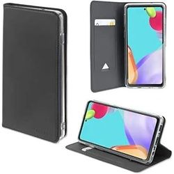 4smarts Flip Case Urban Lite für Samsung Galaxy A72 5G schwarz (Galaxy A72), Smartphone Hülle, Schwarz