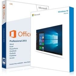 Windows 10 Home + Office 2013 Professional