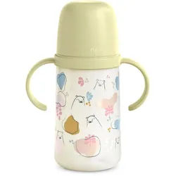 Suavinex Bear Kinderflasche mit Griffen Green 270 ml