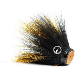 VMC Jighaken, VMC Mustache Shallow Black Widow 22g Jighead Jigkopf