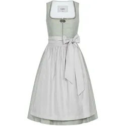 Dirndl NÜBLER "Midi Dirndl Flurina", Damen, Gr. 46, EURO, grün, Obermaterial: 100% Polyester PES., Kleider