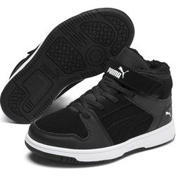 Puma Rebound Layup Fur SD V PS puma black-puma white (01) 1