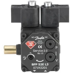 Danfoss Ölbrennerpumpe BFP 52 E L3 2 Magnetventile, 24 l/h, Drehricht. li,