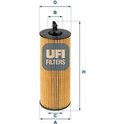 UFI Ölfilter für BMW 3 X1 1 5 X5 X6 X3 7