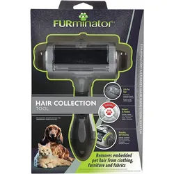 FURminator-Rolle mit einem Behälter zum Reinigen der Haare