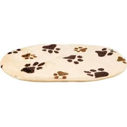 Joey cushion oval 54 × 35 cm beige