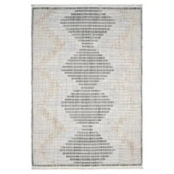 Flachwebeteppich Valencia in Beige ca. 80x150cm