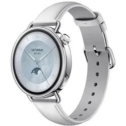 Watch S4 41mm - Leather Strap - White
