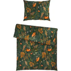 Bettwäsche Nora XL Grün ca. 140x220cm