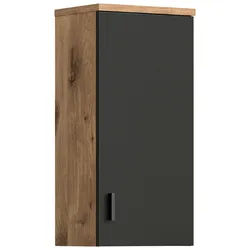 Hängeschrank Grado ca. 37x75 cm Eiche/Grau
